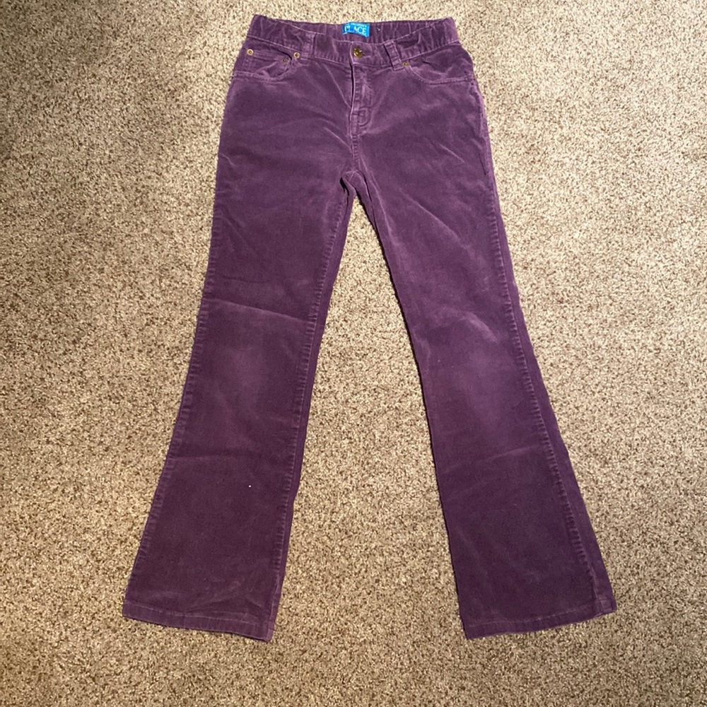 CHILDREN’S PLACE corduroy purple pants children’s size 12